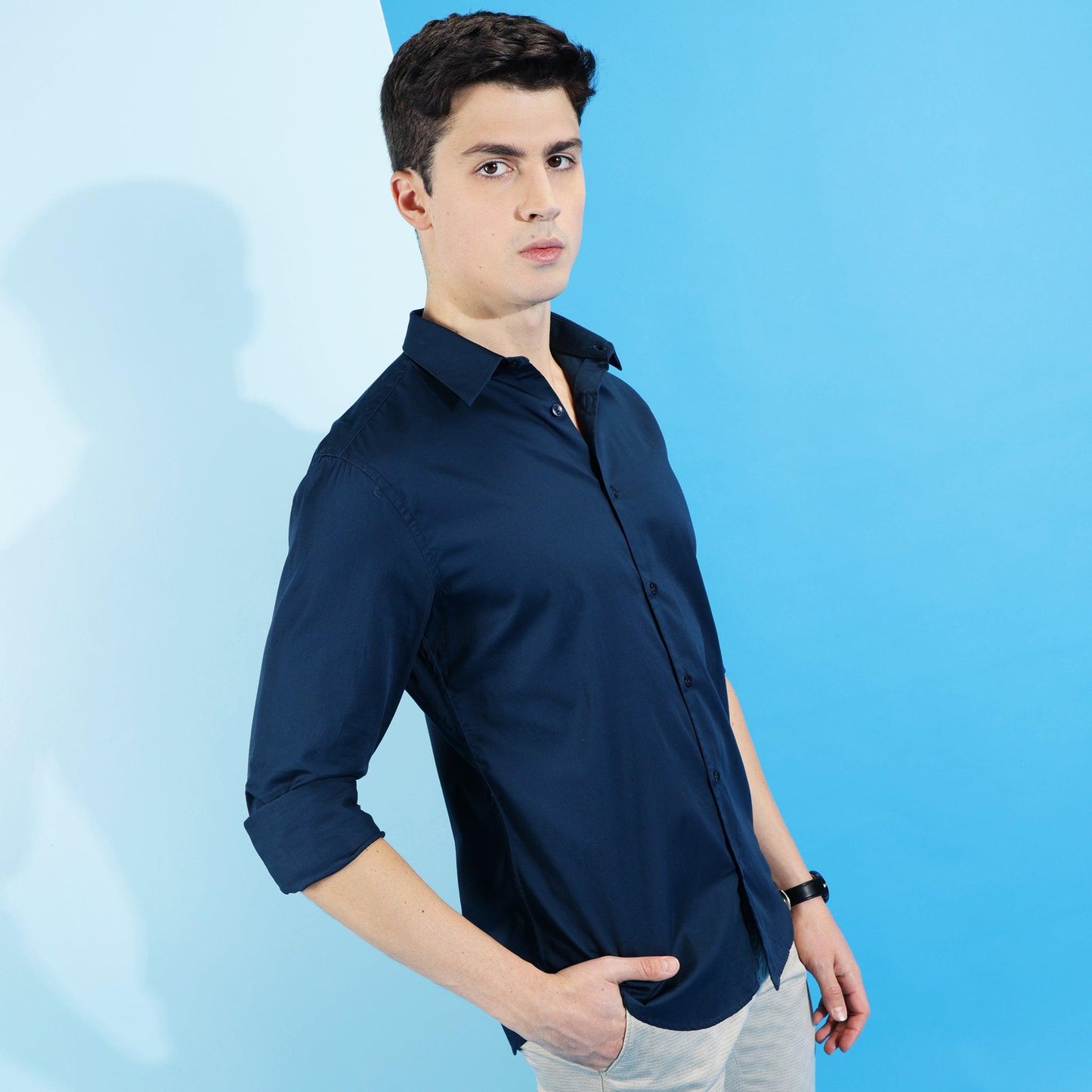 MIGO Men's Premium Satin Shirt - MIGO