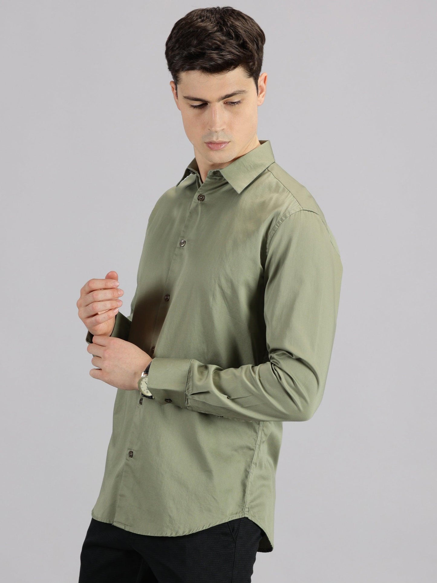 MIGO Men's Green Premium Satin - MIGO