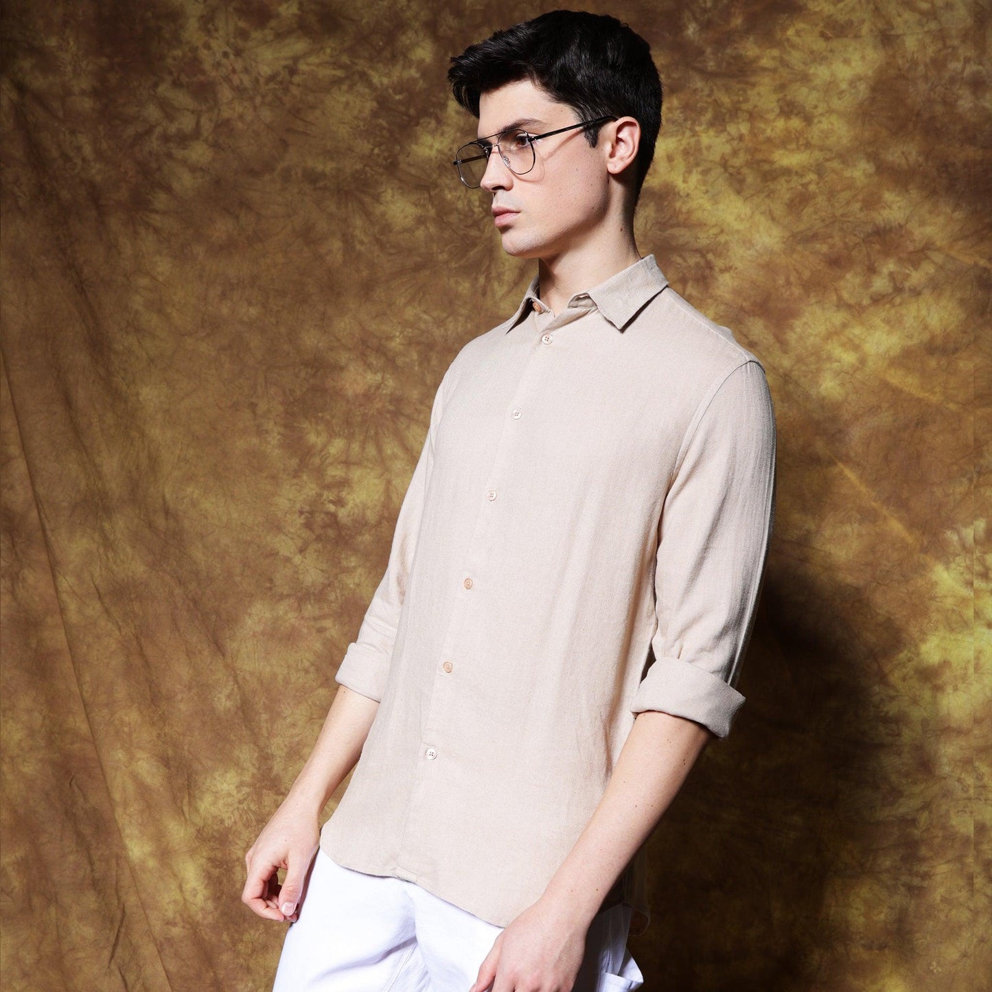 MIGO Full Sleeve Linen Shirt - MIGO