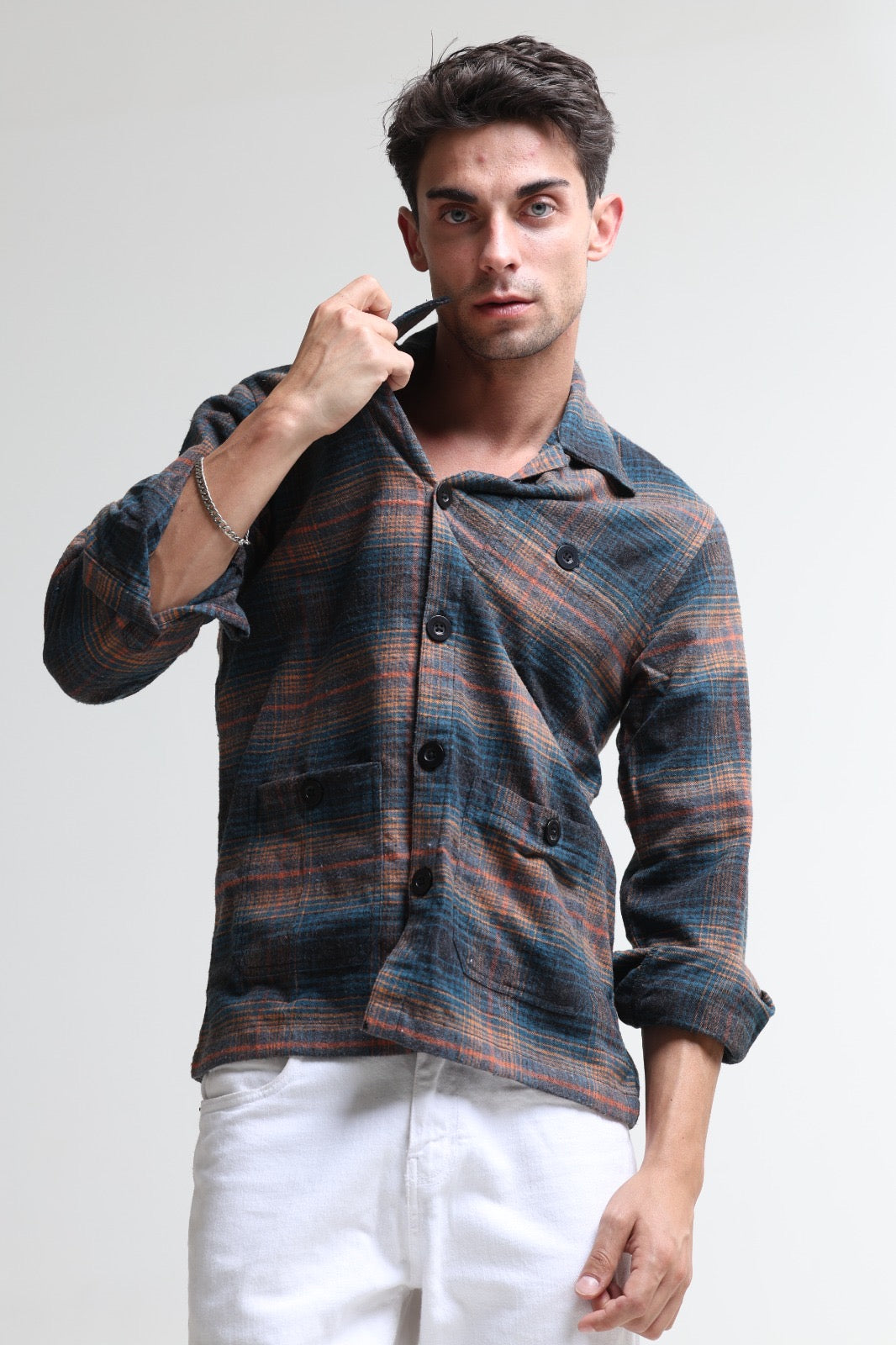 Premium Check Shacket