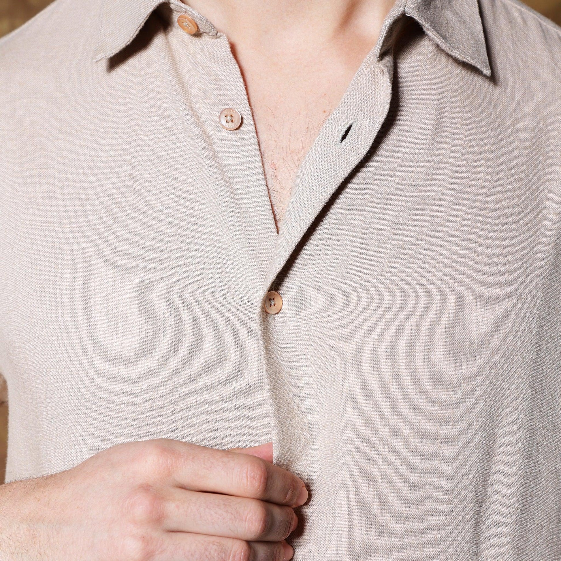 MIGO Full Sleeve Linen Shirt - MIGO