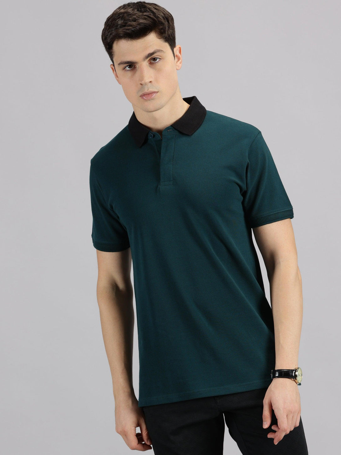 MIGO Men's Malachite Green Polo - MIGO