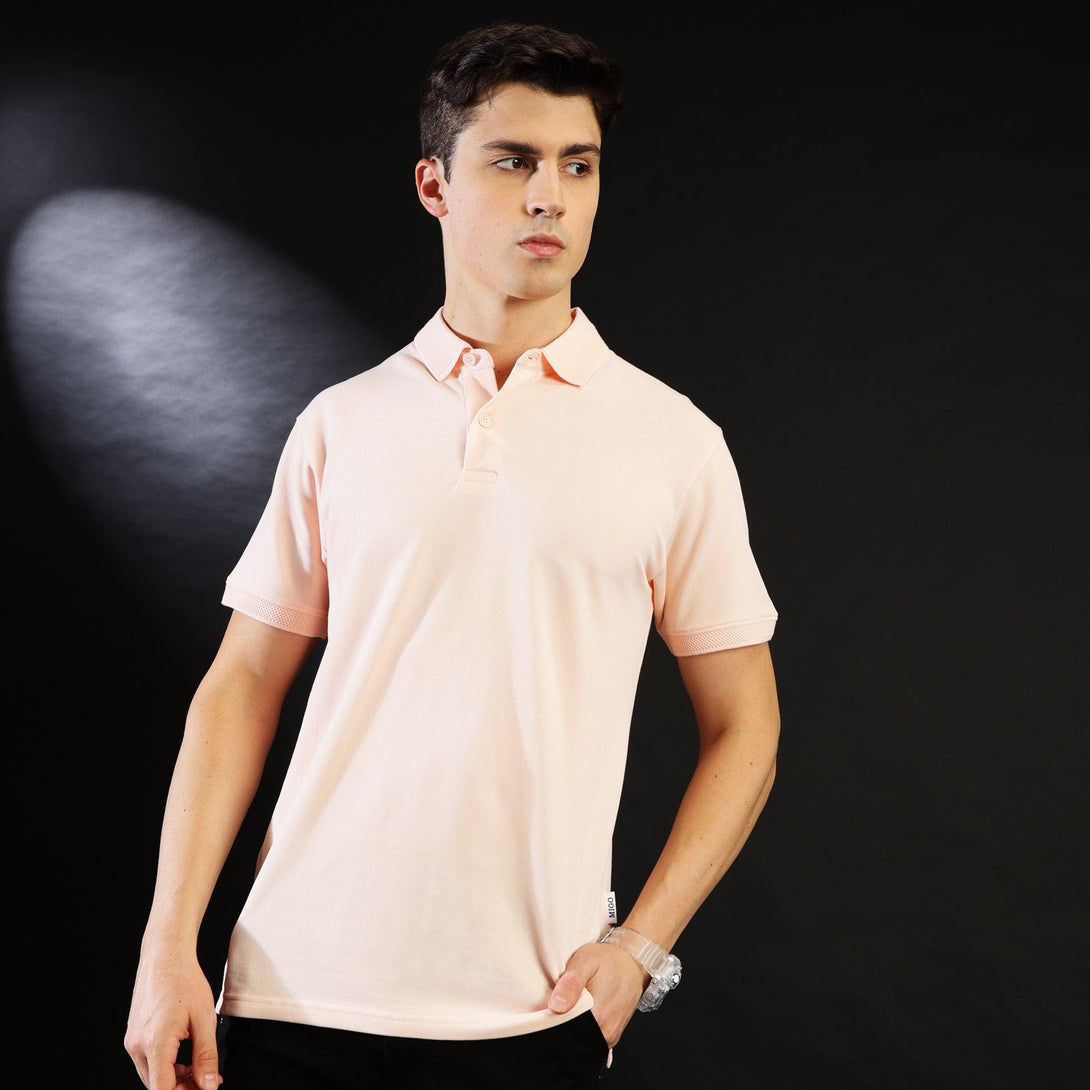 MIGO Peach Premium Supima Polo - MIGO