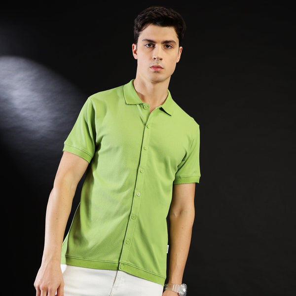 MIGO Knit Green Shirt - MIGO