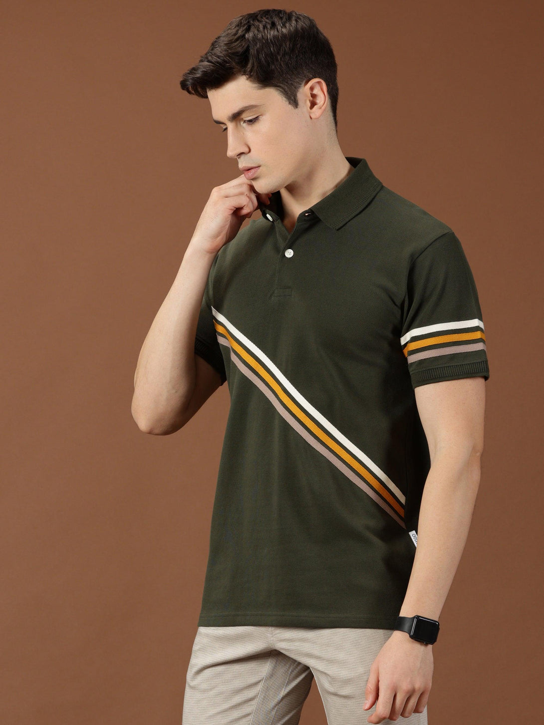 MIGO Men's Kombu Green Polo - MIGO