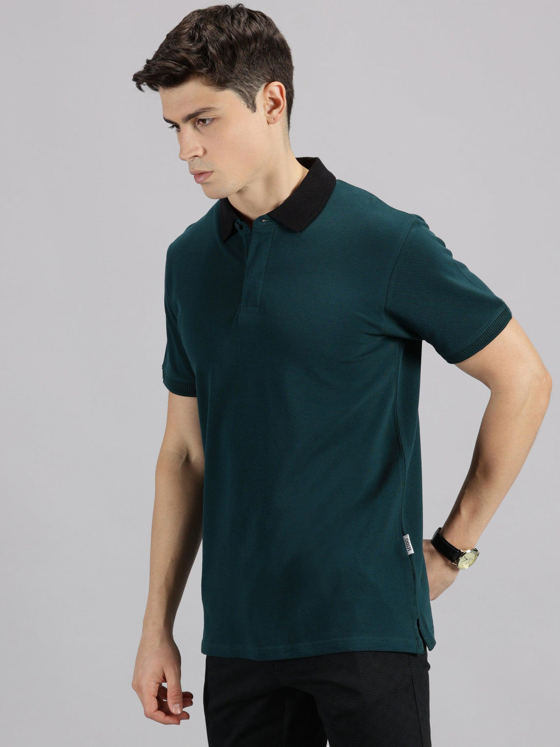 MIGO Men's Malachite Green Polo - MIGO