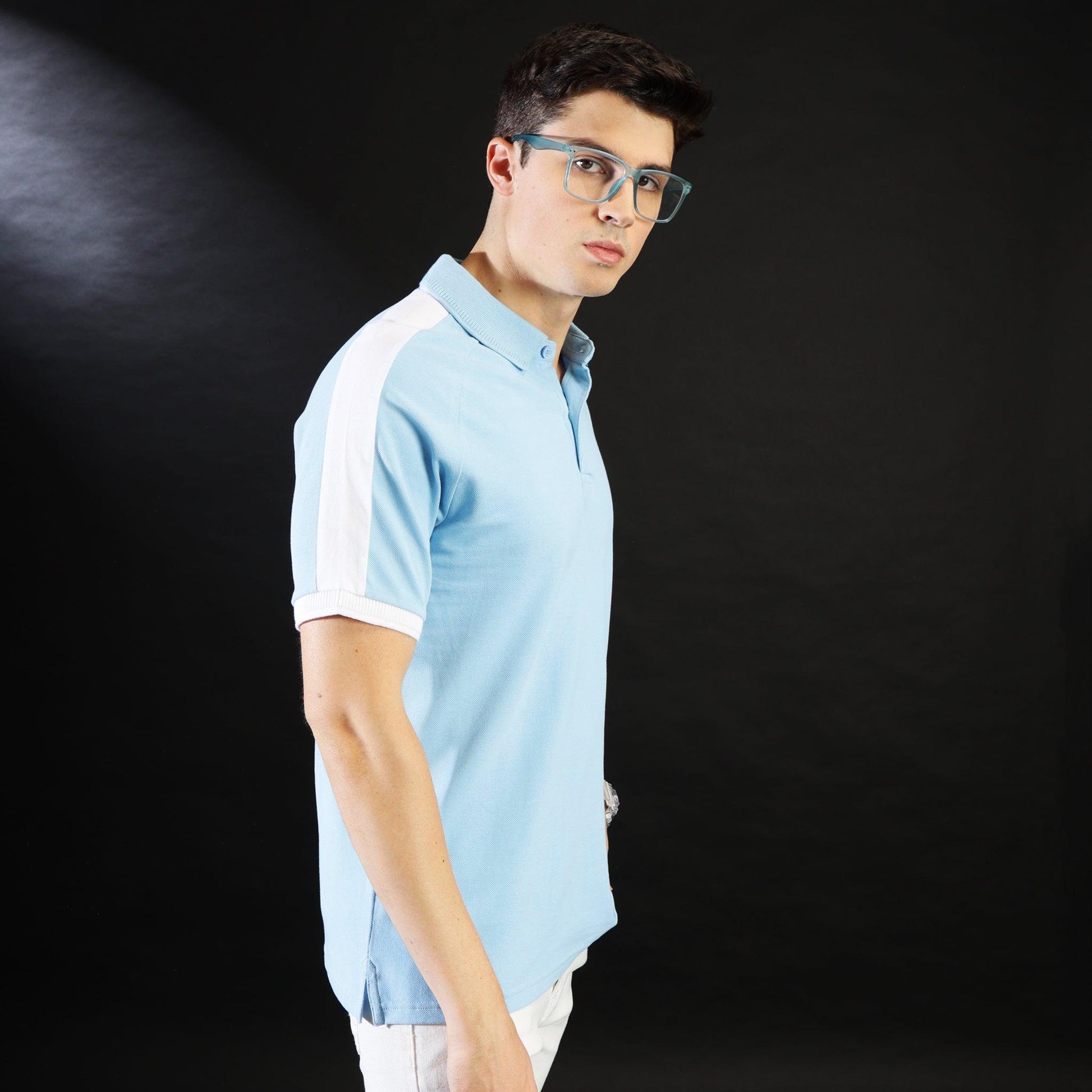 MIGO Powder Blue Polo - MIGO