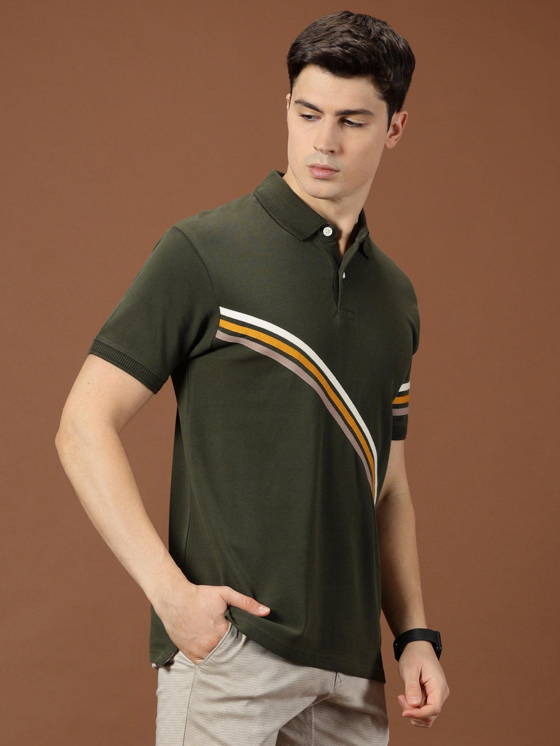 MIGO Men's Kombu Green Polo - MIGO