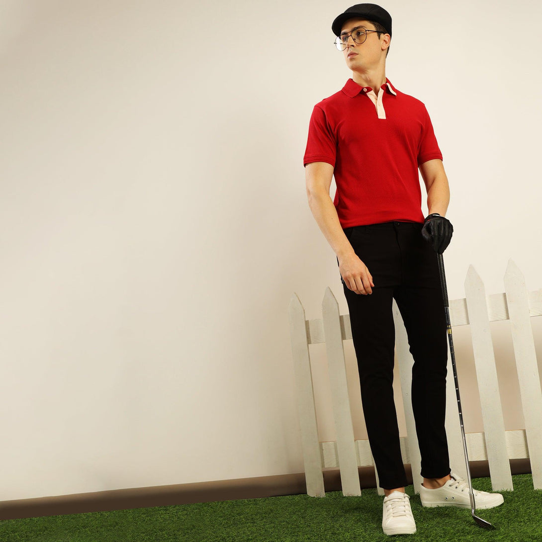 MIGO Men's Rio Red Polo - MIGO