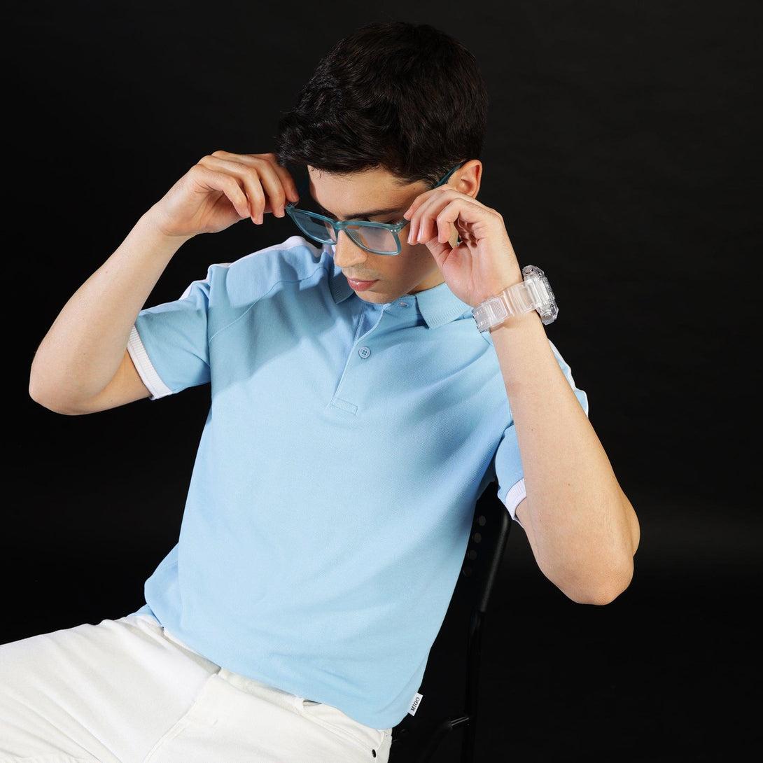 MIGO Powder Blue Polo - MIGO