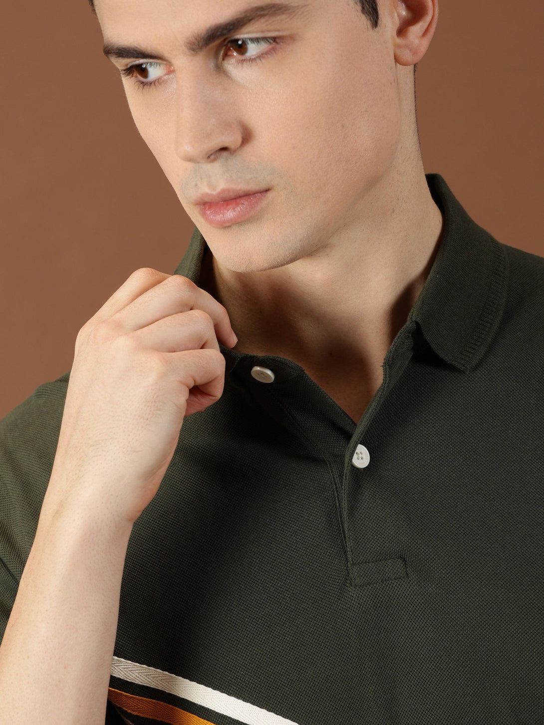 MIGO Men's Kombu Green Polo - MIGO